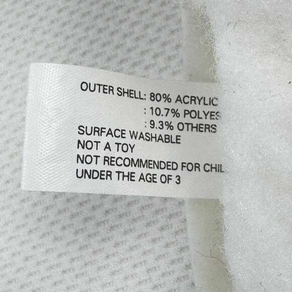 Vintage Snowman Christmas Stocking Parachute Fabric Sherpa Hat Candy Cane 24" - Picture 9 of 16